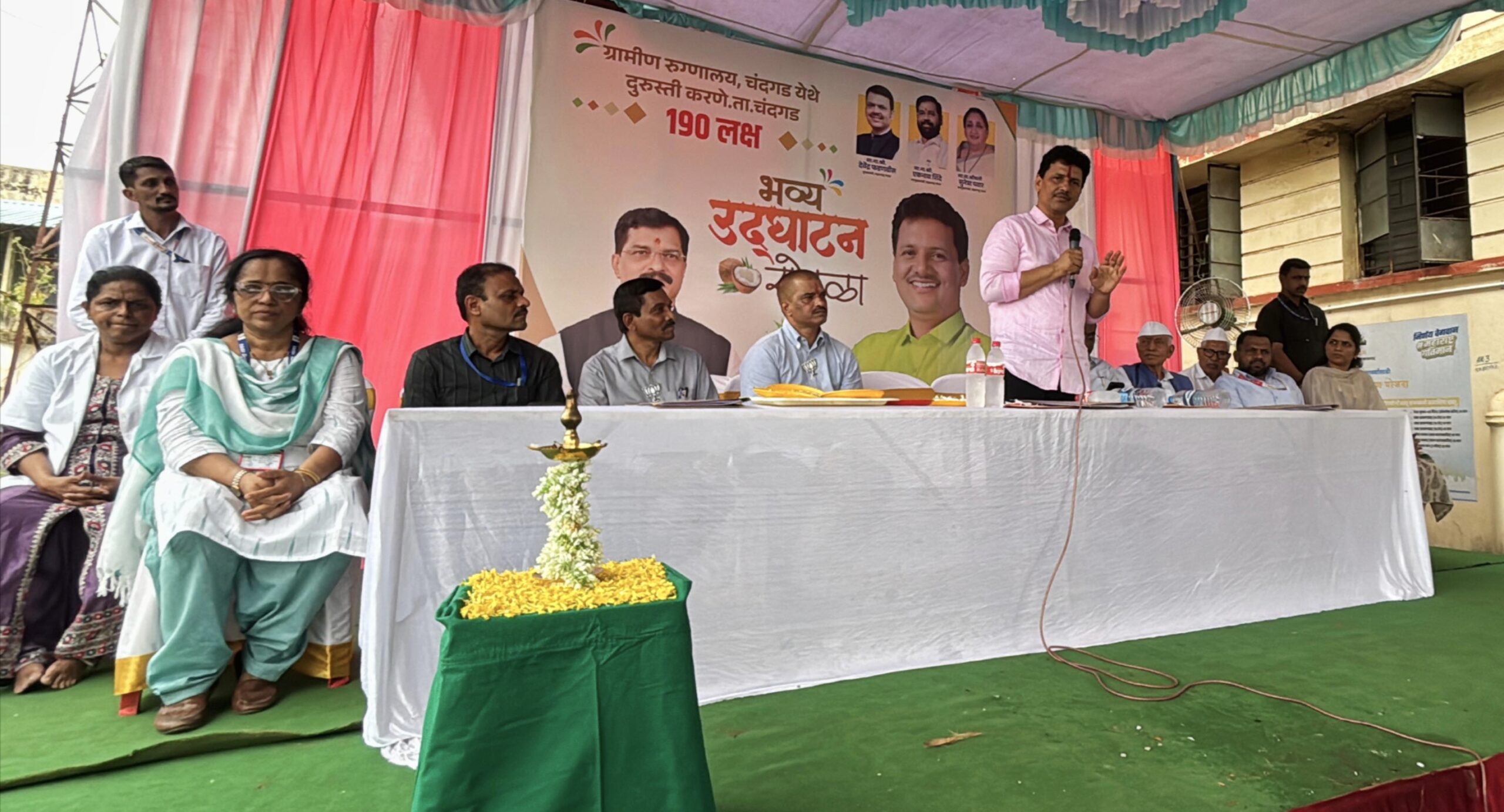 चंदगड ग्रामीण रुग्णालयात सुविधा वाढविणार : आरोग्यमंत्री ना. आबिटकर,इमारत डागडुजी व डायलेसिस सेवेचे उदघाटन!